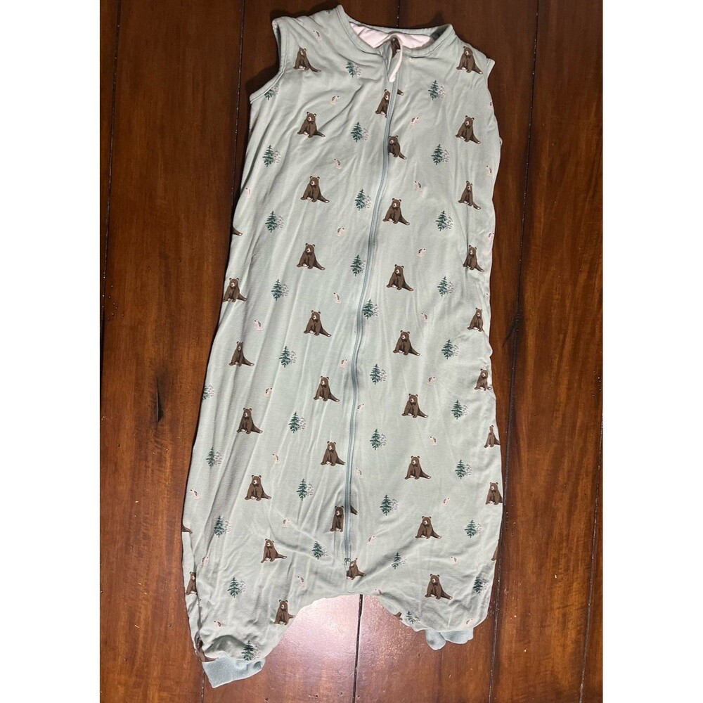 Kyte BABY Mint Bear Print Sleep Sack